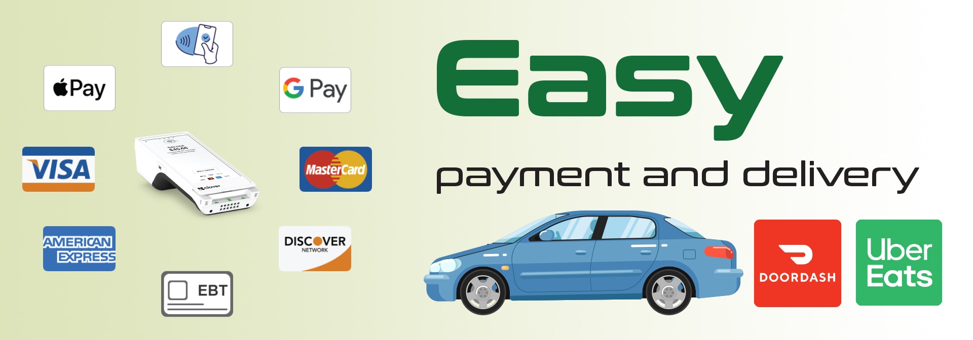 AZCPOS Easy payment and delivery